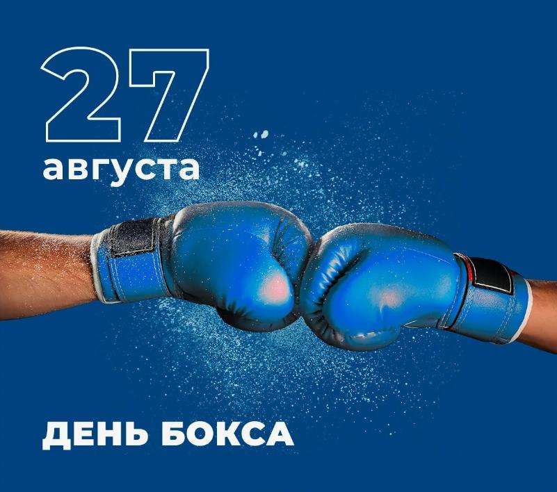 Красивая картинка на 27 Августа всемирный день бокса.