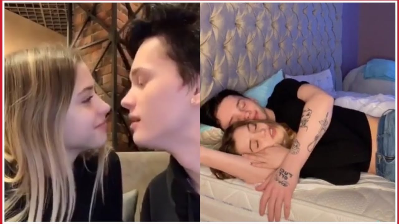 Поцелуй Дани Милохина и Юлии