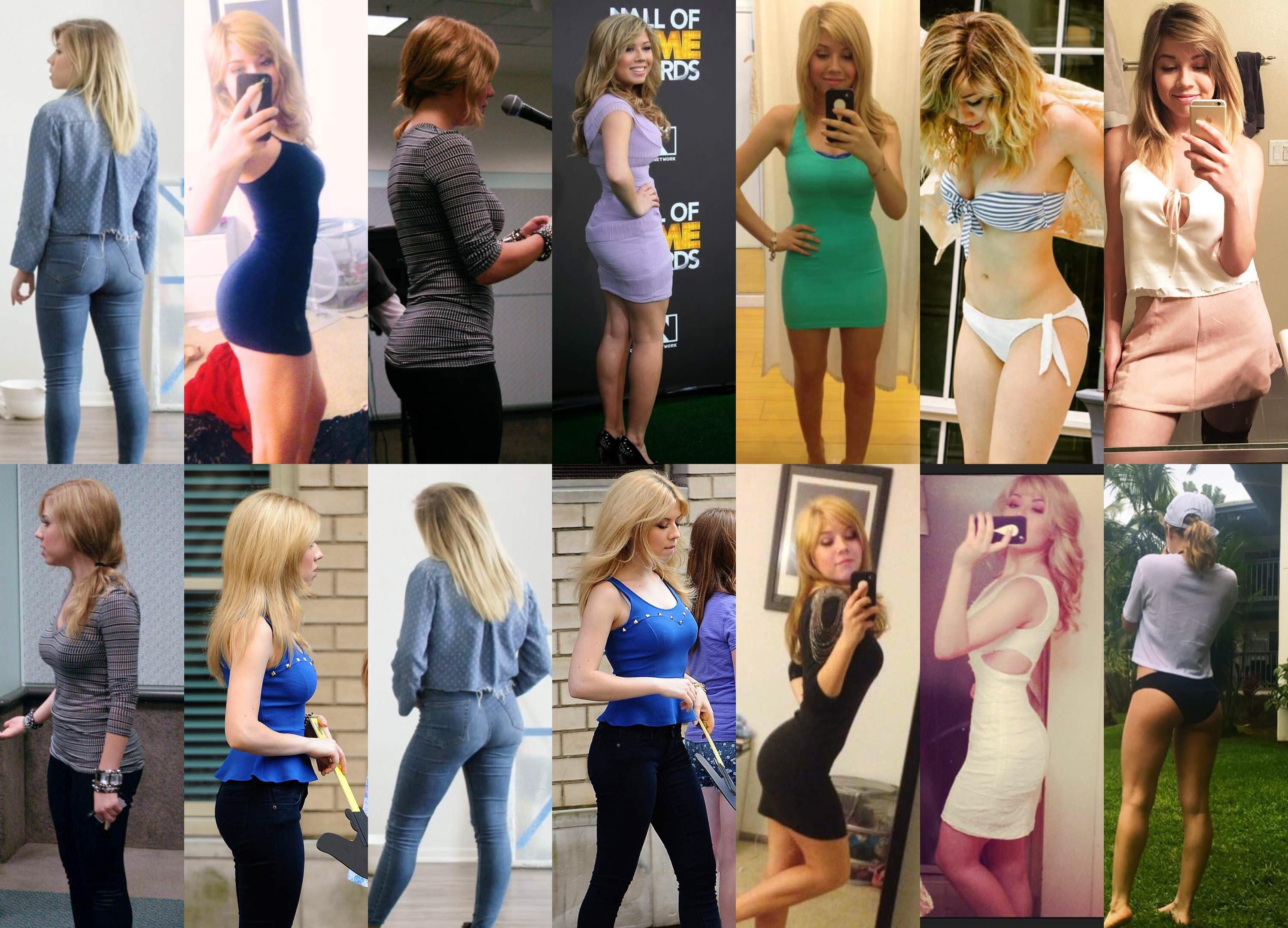 Подборка снимков с Jennette Michelle Faye McCurdy в откровенных нарядах и коротких платьях.