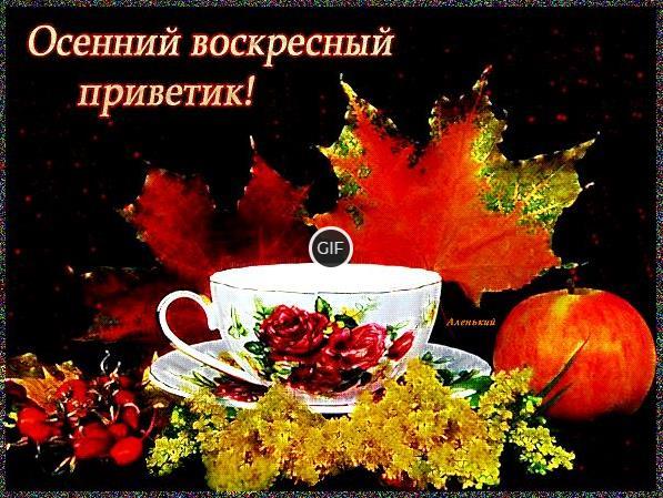 Гифки с ноябрьским воскресеньем