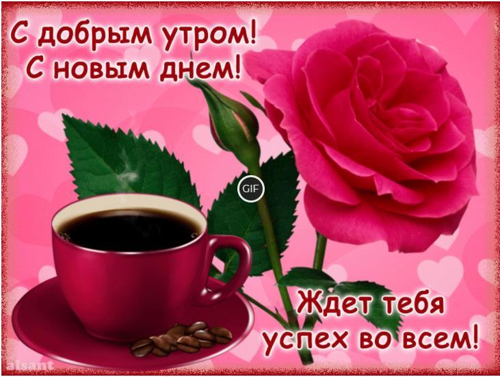 Доброе утро хорошего дня красивые картинки