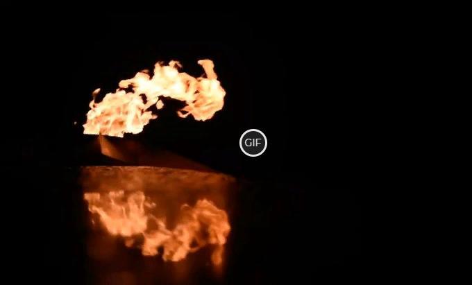 Гифки горящий вечный огонь на 9 Мая (25 gif картинок)