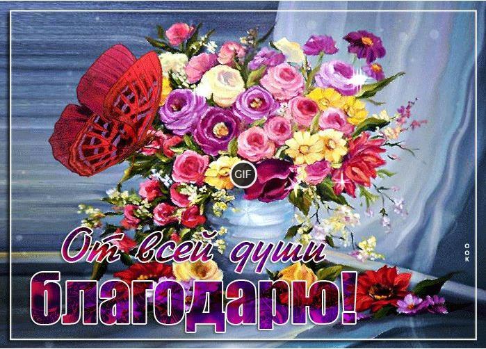 Гифка от всей души благодарю