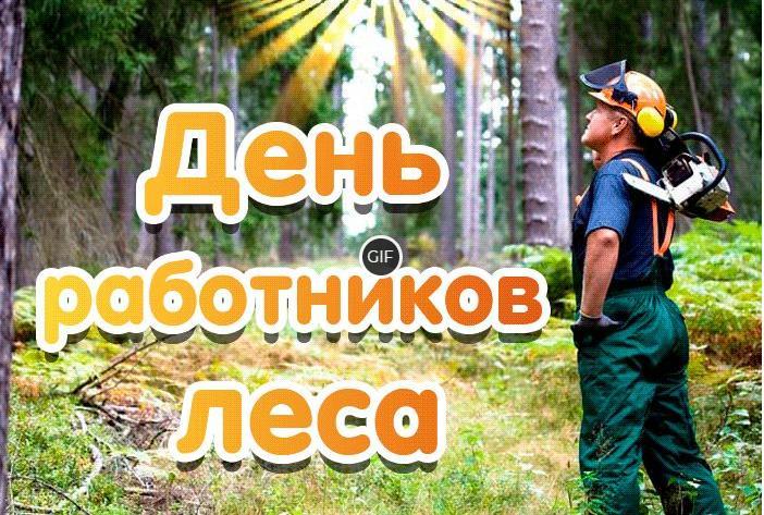 Гифки с днём Работников Леса 15 Сентября 2024 (25 gif картинок)
