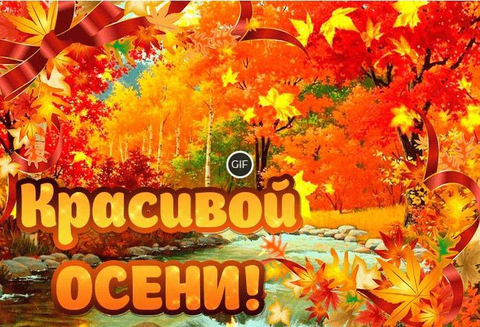 Красивые открытки про осень