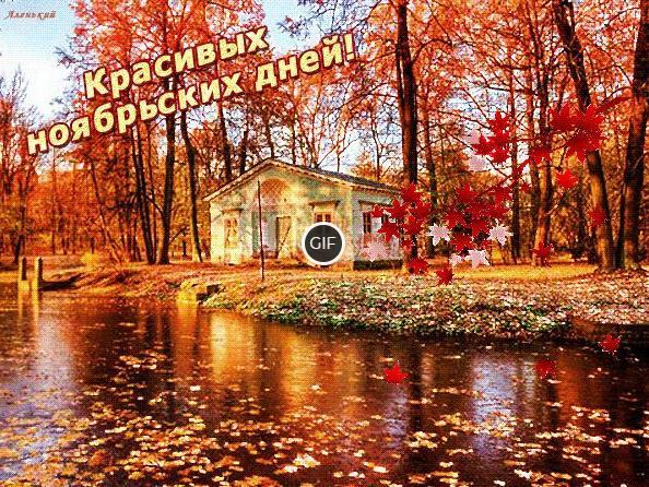 Анимация Ноябрь