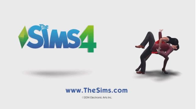 Гифки The Sims 4