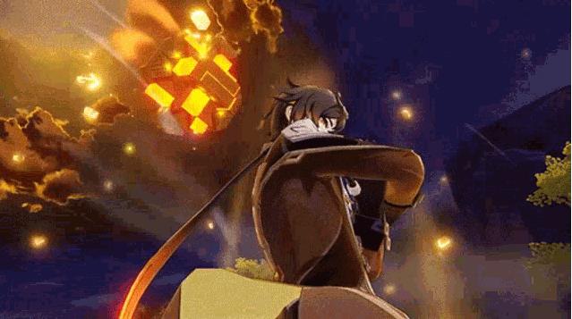 Аниме Гифки Геншин Импакт (Genshin Impact Gif)