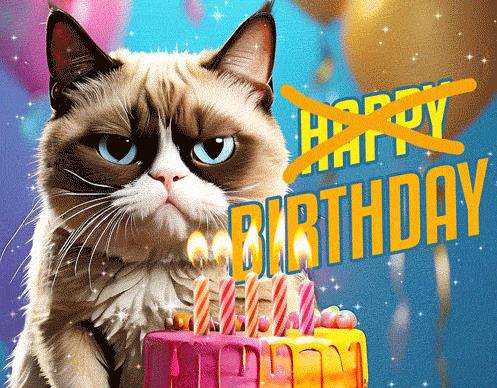 Новые гифки "С днём Рождения" на английском языке (40 Happy Birthday gif картинок)
