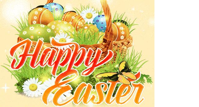 Гифки с Католической Пасхой (40 gif картинок happy easter)