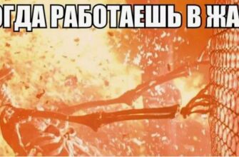 Смешные картинки про Жару летом 2024 года (45 мемов и демотиваторов)